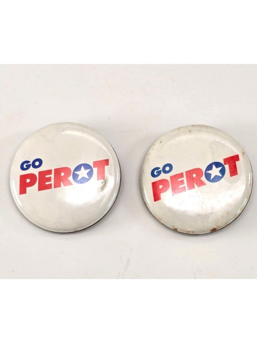 Ross Perot Campaign Button Set - Vintage 1992 Presidential Political Pinbacks li